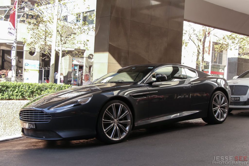 A 2011 Aston Martin Virage. A 2011 Aston Martin Virage.